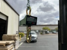 6,000 lb Overhead Hanging Digital Weighing Crane Scale w/ Remote 3 Tons