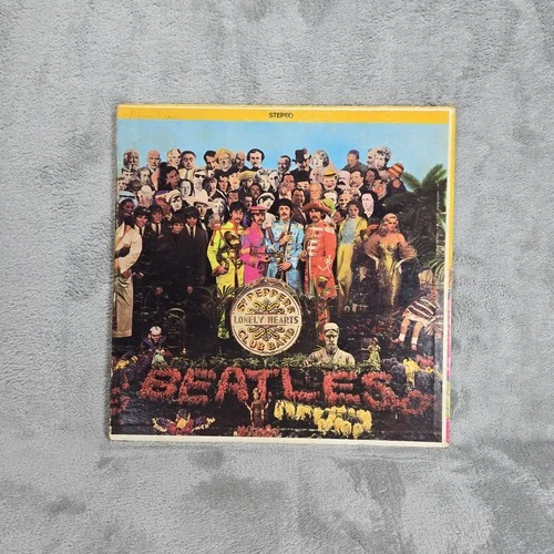Beatles Sgt Pepper Vinyl 1967 Capitol  Records Fair Acceptable