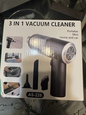 Handheld Car Vacuum Cordless 15000PA, 3 in 1 Handheld Vacuum Cleaner Air Duster