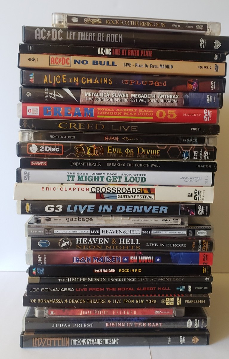 DVD Collection: Rock, Hard Rock, Heavy Metal-Music Video/Concert
