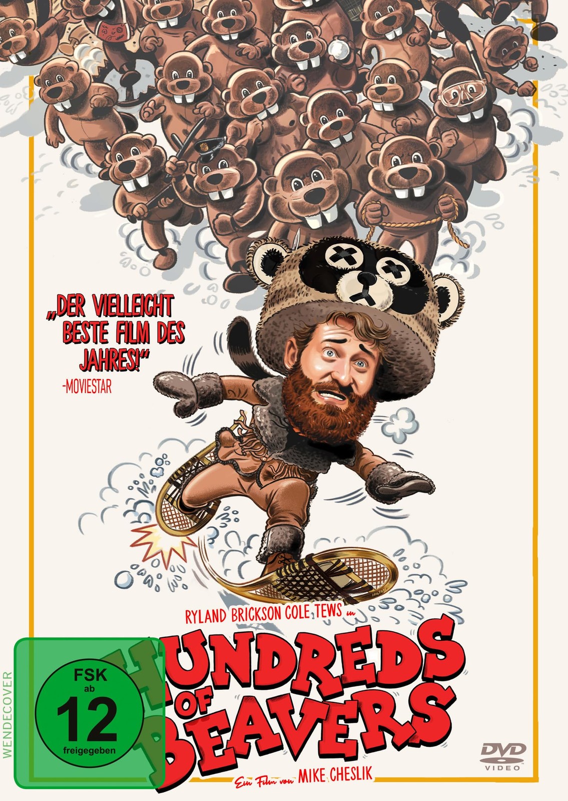 Hundreds of Beavers (DVD) Brickson Cole Tews Ryland Graves Olivia Mancheski Doug