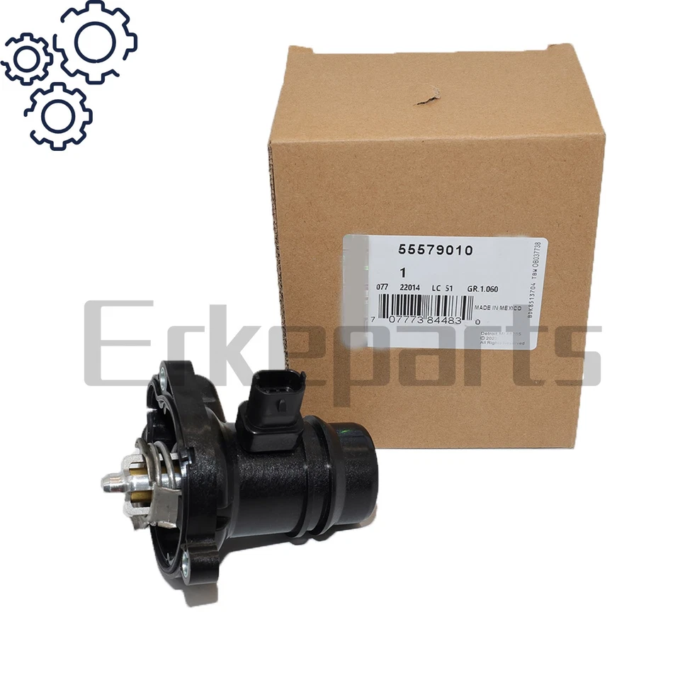 NEW OEM Thermostat Housing Assembly for 2011-2016 Chevrolet Cruze 1.4L 25200455 - Image 3 of 4