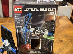 Complete Lego star wars TIE fighter 7263 W/ Darth Vader & Pilot - Box Manual
