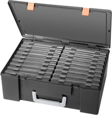 Photo Storage Box 4" x 6" 18 Inner Extra Large Photo Case Large Photo Organizer