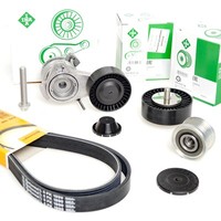 Contitech 6PK1990 Keilrippenriemen-Satz + Freilauf FüR BMW E81 E60 E91