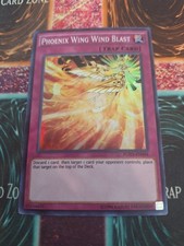 Yugioh Phoenix Wing Wind Blast FUEN-EN044 Super Rare Unlimited Near Mint