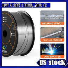 HITBOX 1KG Welding Wire 0.8mm 2lb Flux Cored Wire MIG Wire for MAG Gasless Mig