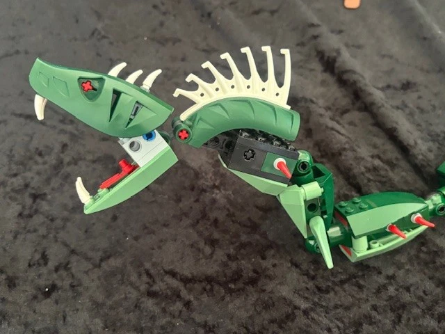 Lego Vikings 7018 - Wikingerschiff mit Seeschlange Midgardschlange OHNE FIGUREN - Bild 4 von 4