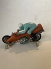 Vintage 1971 Mattel Hot Wheels RRRumblers Straight Away Motorcycle Rider Stand