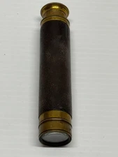 Early Brass Ships Spyglass Telescope Maritime Spy Glass Scope Spotting Nautical