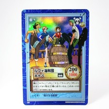 One Piece Luffy Pirates Carddass Hyper Battle TCG S57 Holo 2000 Vintage Japan JP