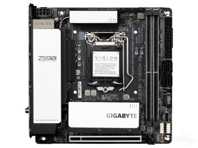 For Gigabyte Z590I VISION D LGA 1200 DDR4 2×M.2 4×SATA III Mini-ITX Motherboard