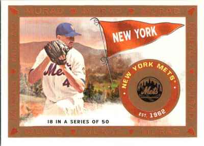 2021 Topps Allen & Ginter T51 MURAD Reimagined Jacob deGrom New York Mets #MR-18