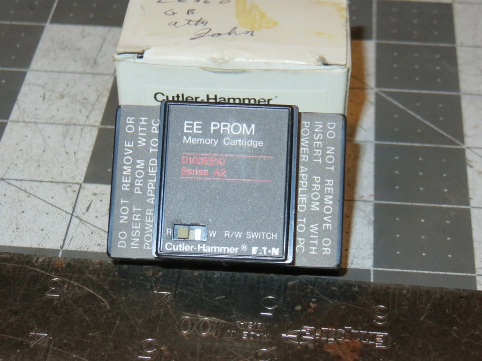 D100EE10 Hammer Eaton PLC Memory Module EE Prom Series A2 - Image 2 of 3