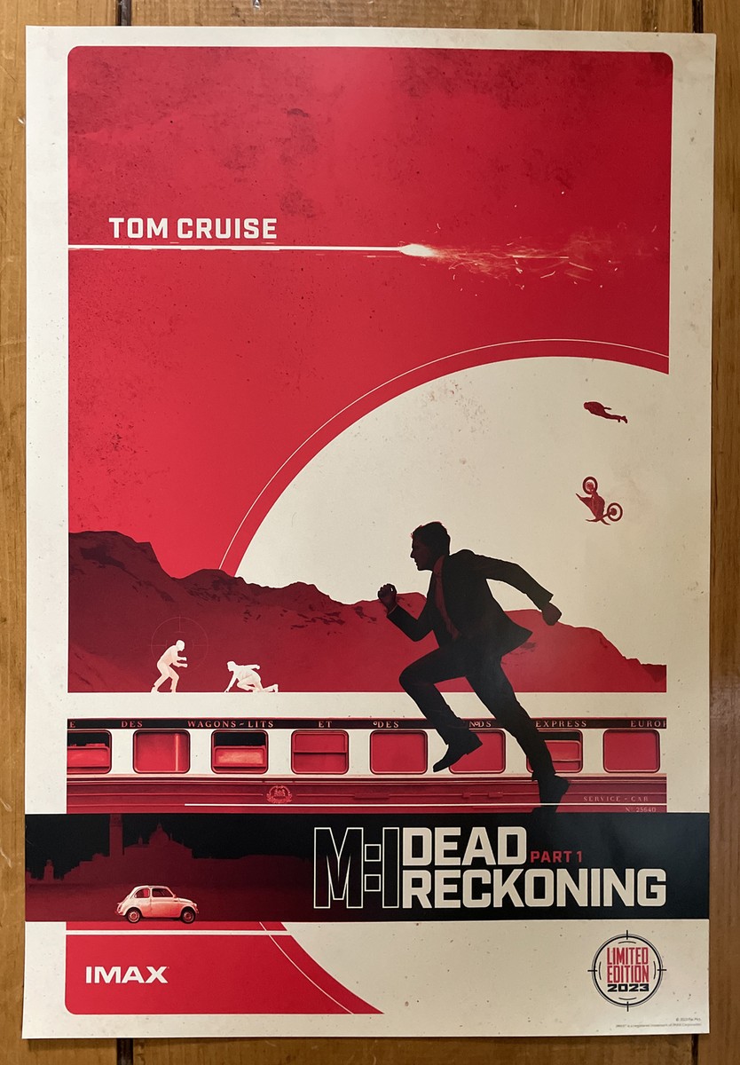 Mission: Impossible - Dead Reckoning Part 1—IMAX Poster—13”x19