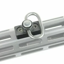 Heavy Duty 1.25 M-lok Sling Mount Push Button QD Sling Swivel Adaptor M-lok Rail
