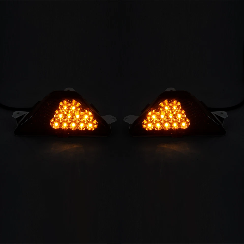 Luces LED de giro delanteras aptas para KAWASAKI NINJA ZX6R 636 2013-2023 Foto 2 de 4