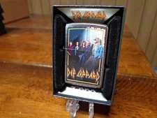 DEF LEPPARD THE BAND PORTRAIT ZIPPO LIGHTER MINT IN BOX