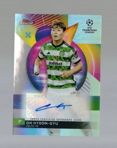 Oh Hyeon-Gyu 2023-24 Topps Finest Auto