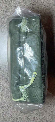 AMERICAN EAGLE OUTFITTERS Olive Green Blue Small CROSSBODY BAG PURSE Zipper - Picture 6 of 7