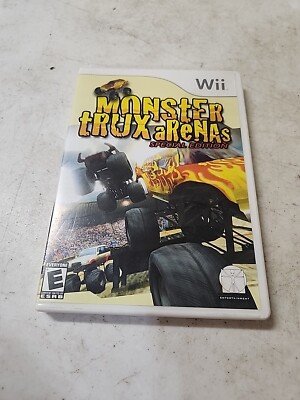 Monster Trux Arenas  Special Edition Nintendo Wii Complete 
