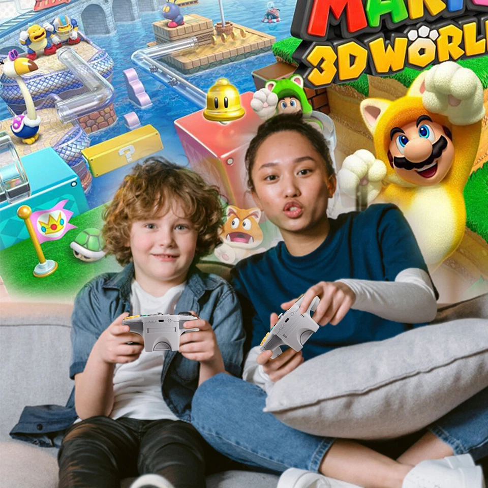 For Windows Switch PC Raspberry Pi 3 4 RetroPie USB N64 SNES Controller Gamepad - Image 3 of 4