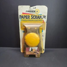 Vintage Zinsser Paper Scrapper Wallpaper Remover and Scraper #02988