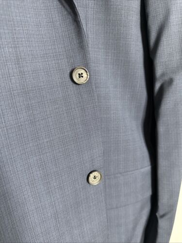 Giacca Jack Victor uomo 56L blu navy tuta 100% lana blazer e pantaloni - fantasia - Foto 3 di 12