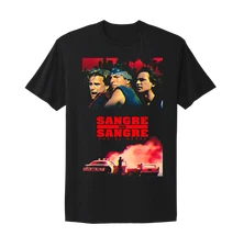 Blood In Blood Out Movie T-shirt Vatos Locos Forever Black T-Shirt