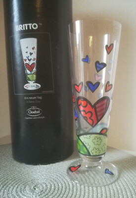 Britto - Bier/ Saft Glas  '' Ein neuer Tag ''