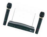 Naxa Nam-984 Dual Handheld Wireless Microphone Starter Kit Naxa Nam-984 Dual Handheld Wireless Microphone Starter Kit