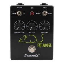 FAT MOUSE Distortion from Demonfx w/Filter Option Fast, Fast US Ship