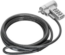 Targus ASP96RGL DEFCON Ultimate Universal Computer Resettable Combo Cable Lock