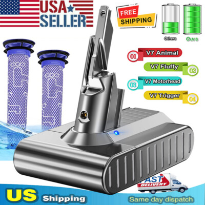 9500mAh Battery For Dyson V7 SV11 6Ah Replacement For V7 Trigger Animal Car+boat