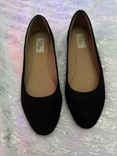 Crown Vintage Melidee Ballet Flats, Black, Women's 8.5