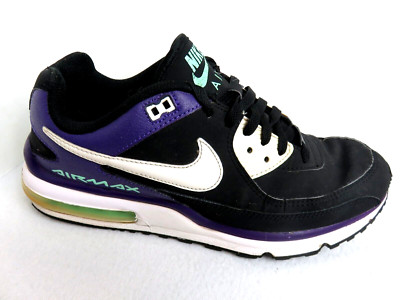 NIKE Air Sneaker Men US 11 Max LTD Wright  Black Purple White Shoes 317551-053