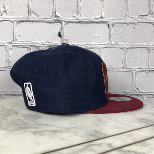 Cappello snapback 2 toni CLEVELAND CAVALIERS CAVS NBA basket NEW ERA 9FIFTY - Foto 7 di 9