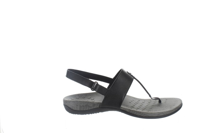 Vionic Tala Women's T-strap Supportive Sandal Black - 11 Wide for sale online | eBay