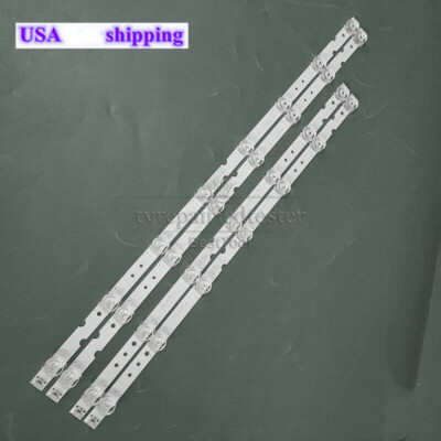 4pcs LED Strips for THOMSON 55UD6306 55UD6406 55U3800C TCL 55S423 55S421 55S425
