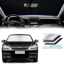 Custom Fit For 2022-23 Kia Ev6 Car Windshield Sun Shade Front Shield Cover Visor