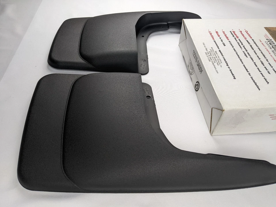 Husky Liners 57601 Rear Black Mud Flaps set for 2004 2005 Ford F-150 w/o flares Foto 3 de 4