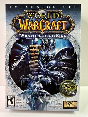 World of Warcraft Wrath of the Lich King Expansion box complete | eBay