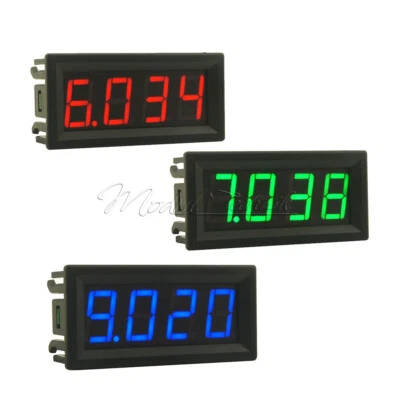MARKENLOS 0-100V 0.56" 4 Bits LED Mini Digital Voltmeter Voltage Meter Volt Panel Tester