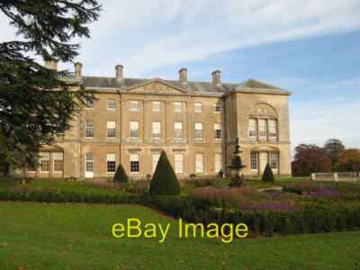 Photo 6x4 Sledmere House and knot garden A view of the western elevation  c2021