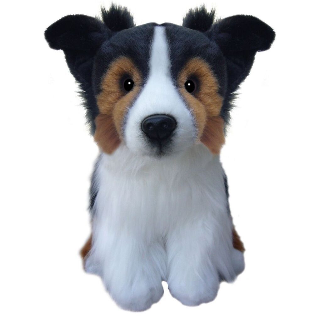 Border Collie Tricolour Dog Soft Plush Toy Faithful - Main Image