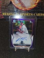 2023 Bowman Chrome Prospect Auto Purple #CPA-WF Wilmer Flores /250