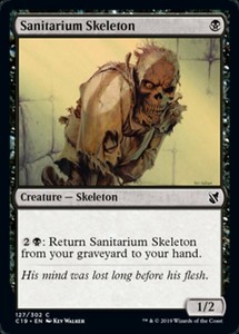Sanitarium Skeleton x4 - Commander 2019 - NM-Mint, English - Commander 2019