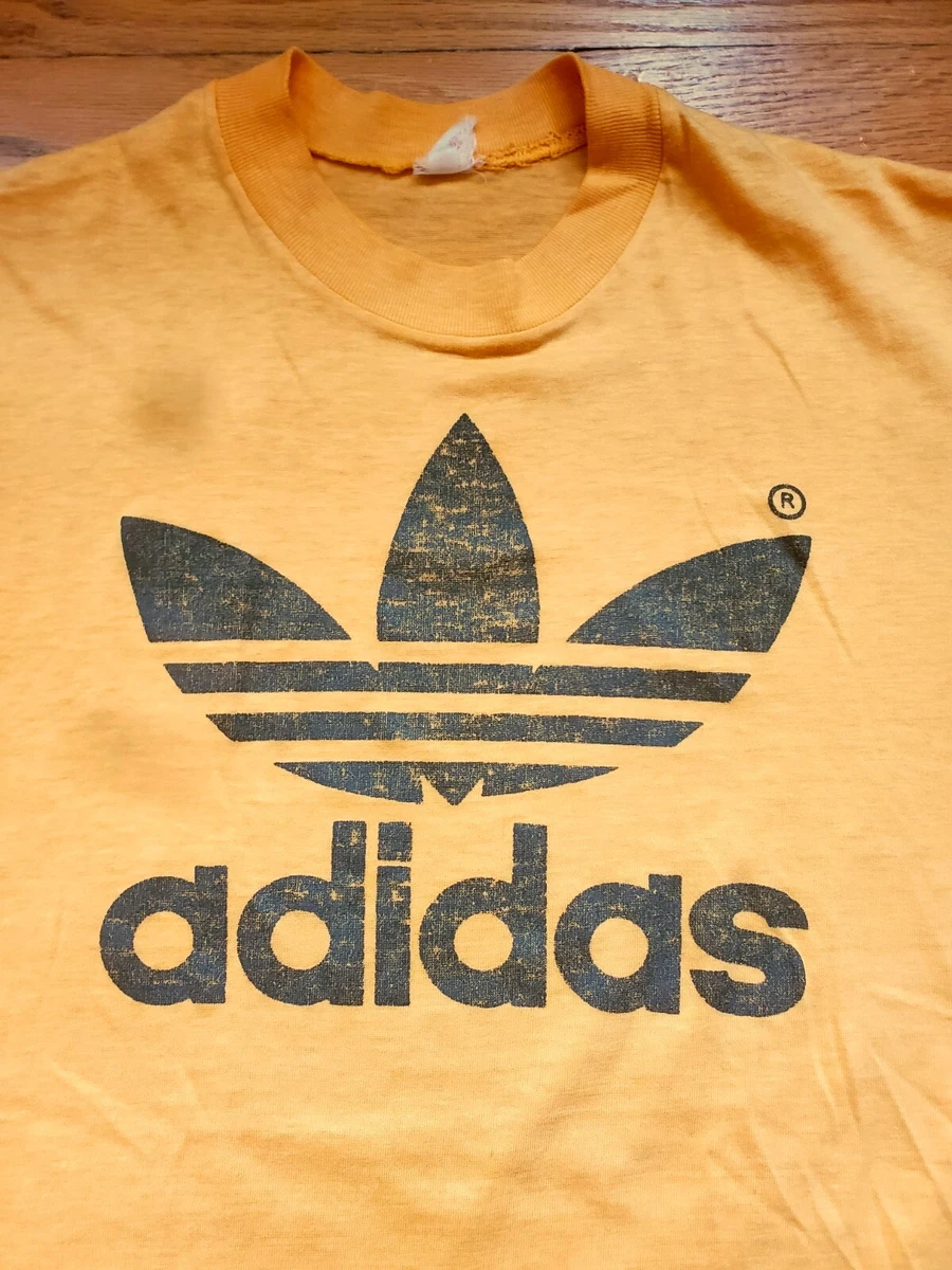 adidas Graphic Tee 1970s Vintage T-Shirts for Men for sale | eBay