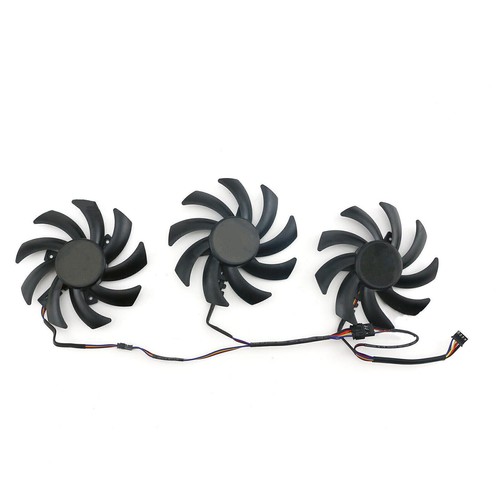 3PC Cooling Fan For Sapphire R9 290 290X Diamond Platinum Edition 280 280X - 第 2/3 張圖片