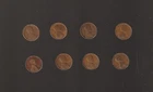 1920S  1923  1925D  1928D  1930  1931D  1932D  1933D /8 tough Lincoln Cents #45R